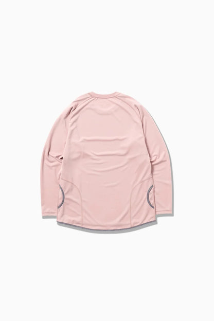 And Wander Dry Jersey Raglan Long-sleeve Tee - Pink