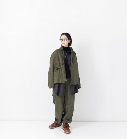 Veritecoeur Garment Dye Short Coat-ST-0183-Khaki