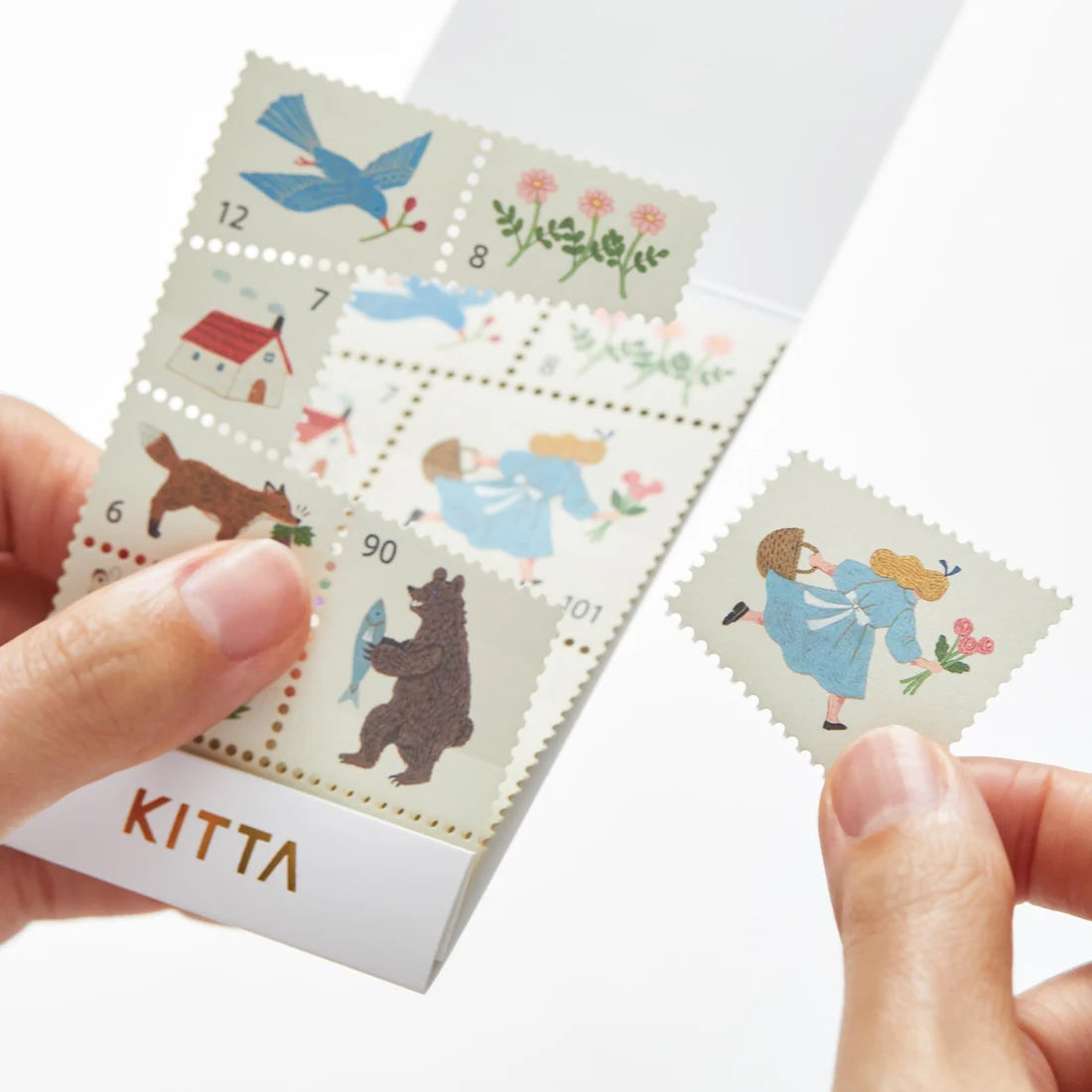 King Jim Kitta Sticker Sheet - Forest Morning