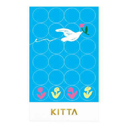 King Jim Kitta Collage Washi Tape Set - Waltz
