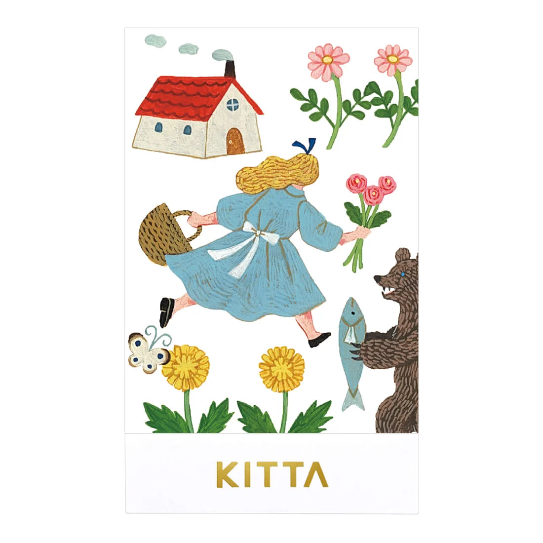 King Jim Kitta Sticker Sheet - Forest Morning