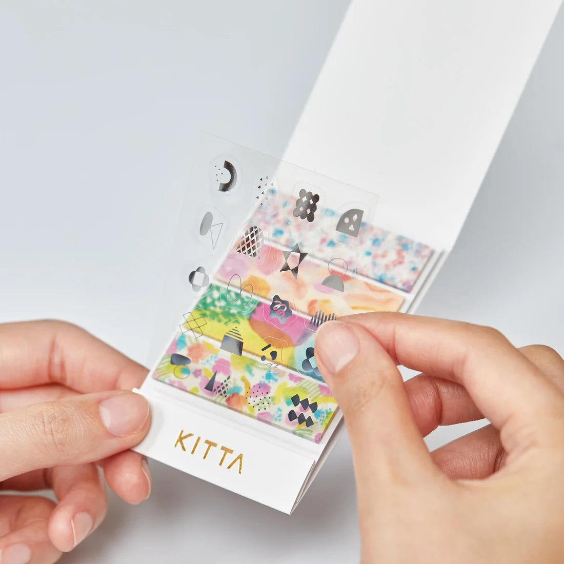 King Jim Kitta Collage Washi Tape Set - Red
