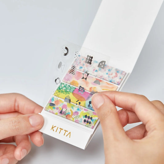 King Jim Kitta Collage Washi Tape Set - Red