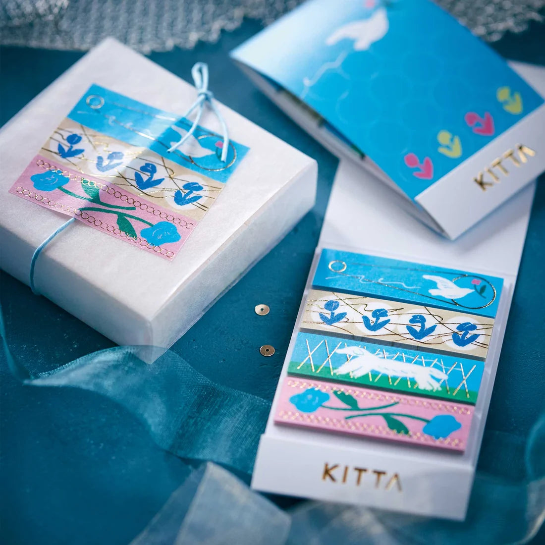 King Jim Kitta Collage Washi Tape Set - Waltz