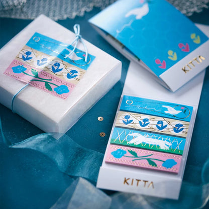 King Jim Kitta Collage Washi Tape Set - Waltz