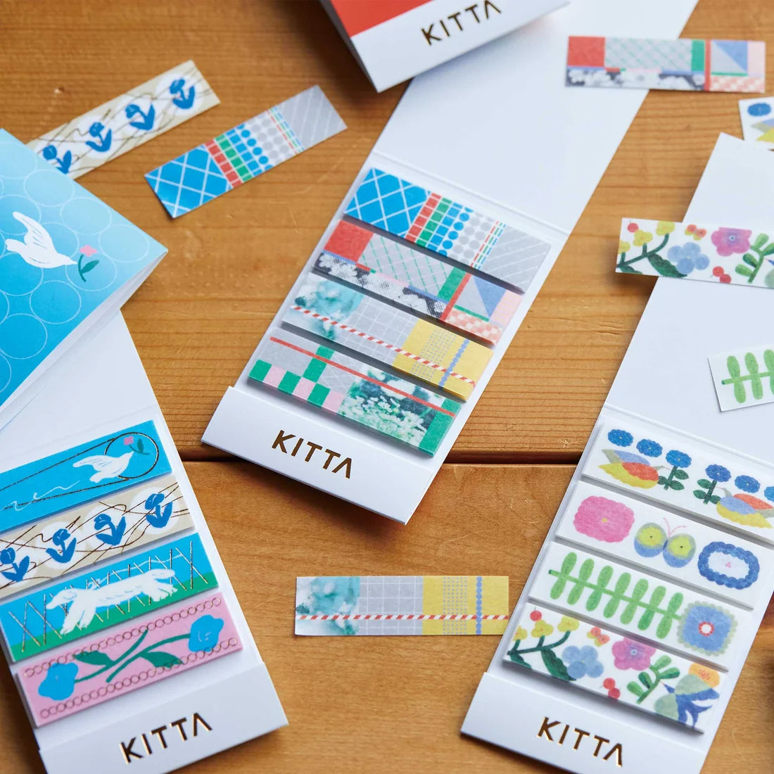 King Jim Kitta Collage Washi Tape Set - Waltz