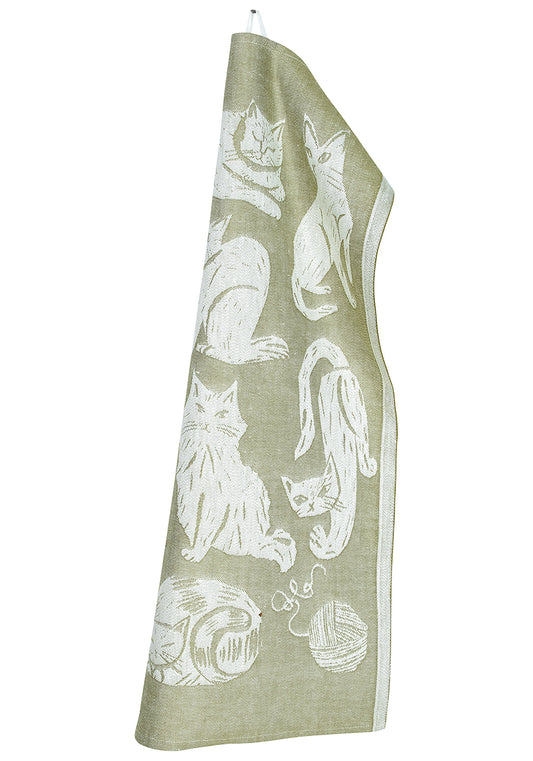 [Arriving Next Week] Lapuan Kankurit KISSANPAIVAT Cat Tea Towel - 2 Colours