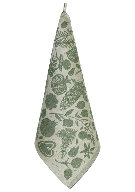 Lapuan Kankurit TALVEN TUOKSUT Square linen towel/napkin