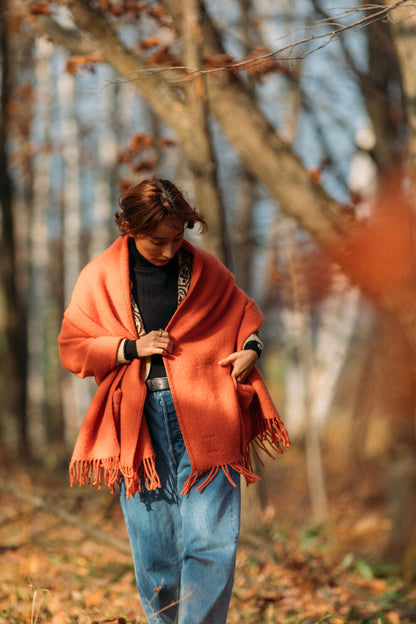 Lapuan Kankurit UNI Pocket Shawl (Cinnamon)