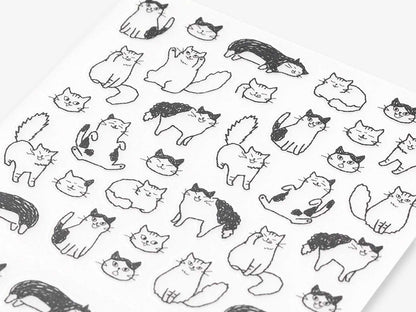 Midori Cat Sticker - Chatty Cats