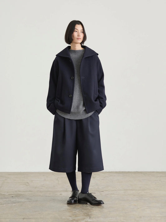 Nicholson & Nicholson My Sailor Wool Coat - Navy
