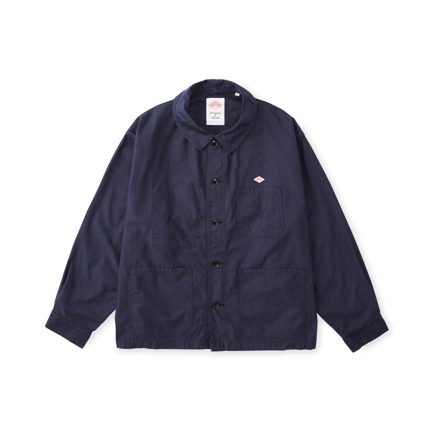 Danton Moleskin Wide Coverall Jacket