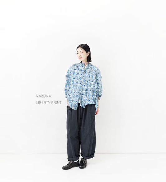 Veritecoeur LIBERTY Print Shirt Blouse - Nazuna