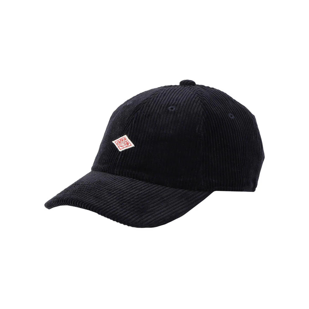 Danton 6-Panel Unisex Corduroy Baseball Cap - Navy