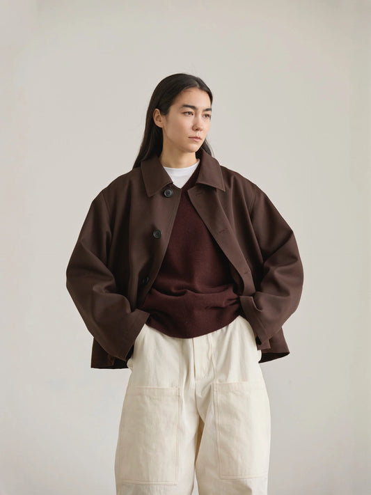 Nicholson & Nicholson Romeo Wool Jacket - Brown