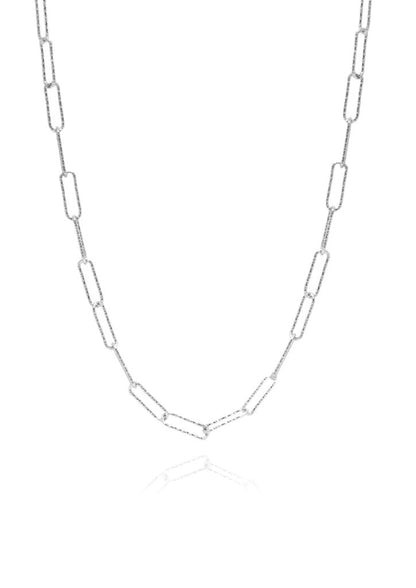 HERMINA ATHENS Diamond Cut Chain - Silver