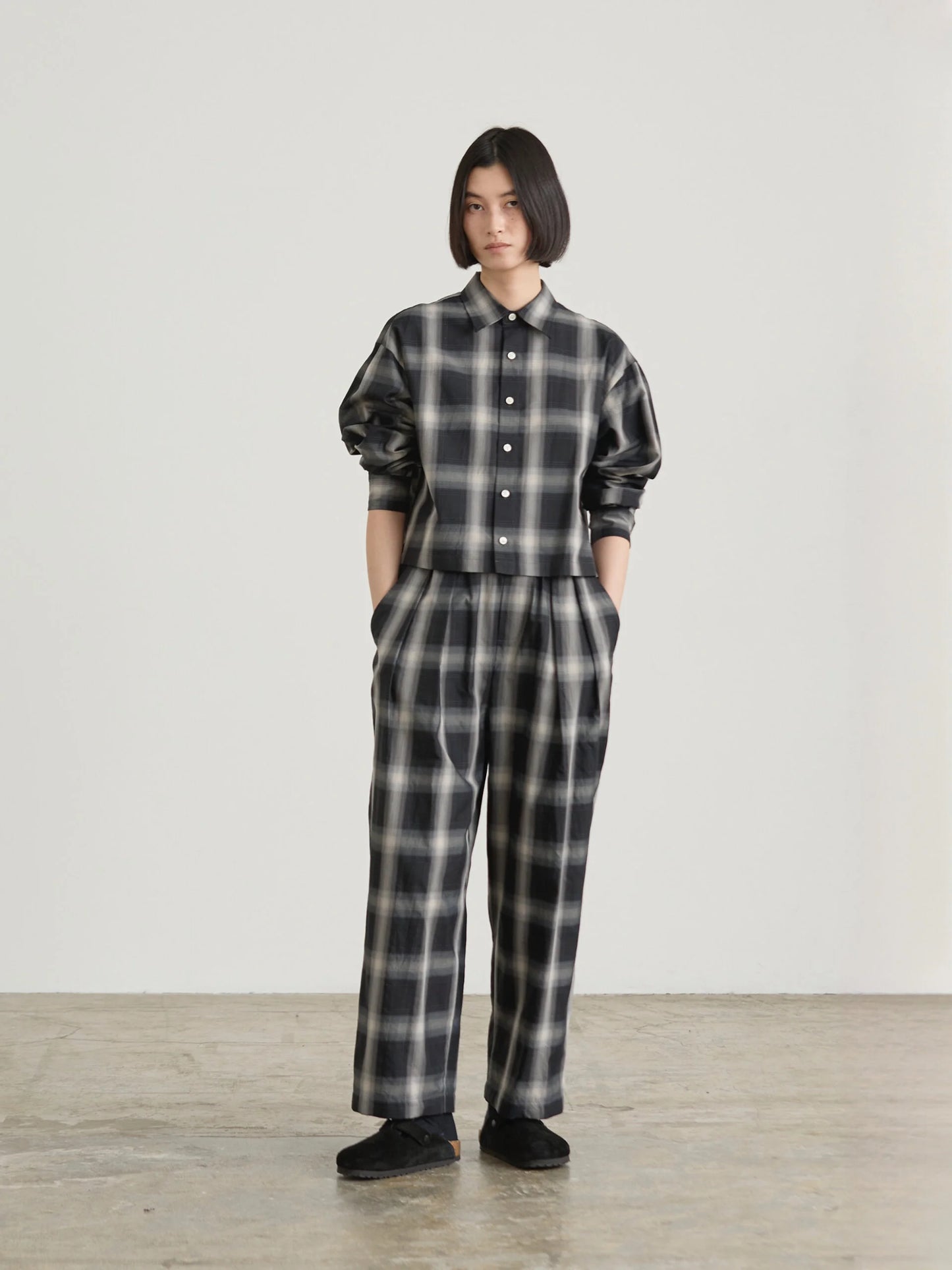 Nicholson & Nicholson Sara Shirt - Gray Check