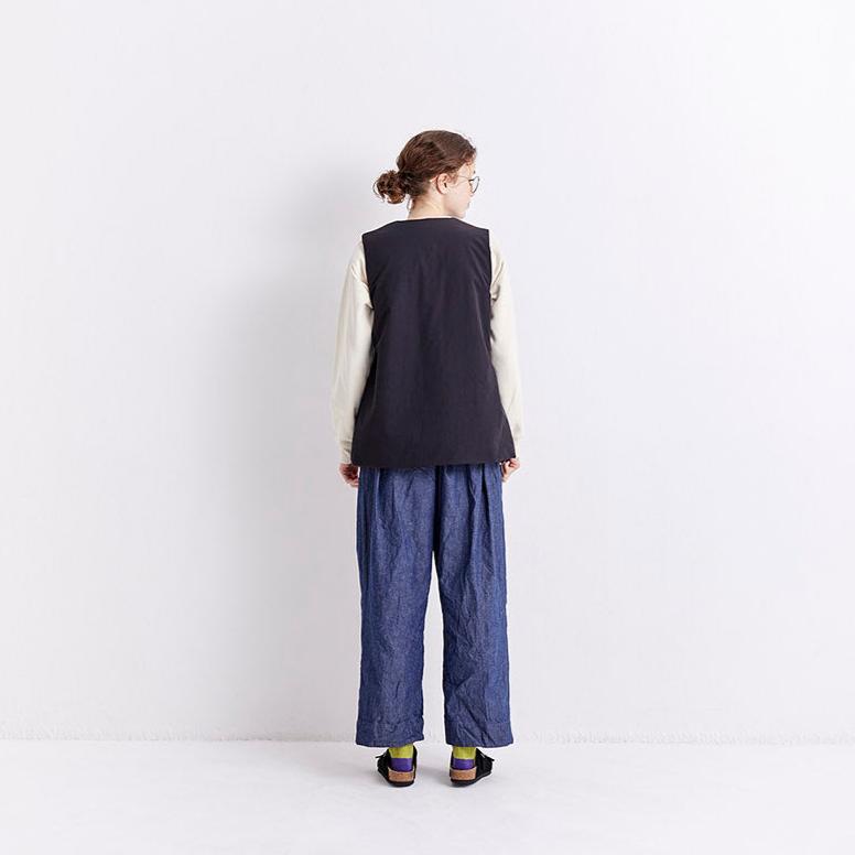 Veritecoeur Cotton Linen Denim Pants (2657U)