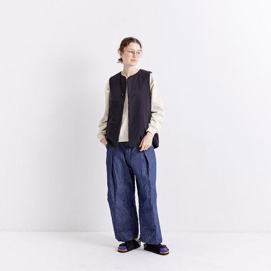 Veritecoeur Cotton Linen Denim Pants (2657U)