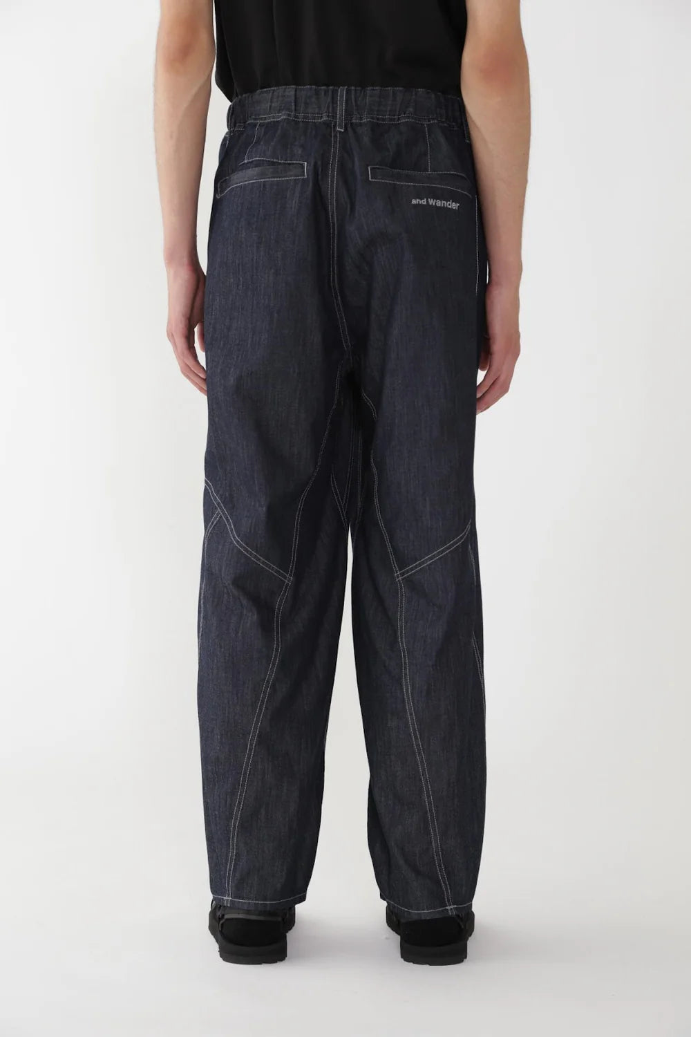 And Wander Dry Easy Denim Wide Pants