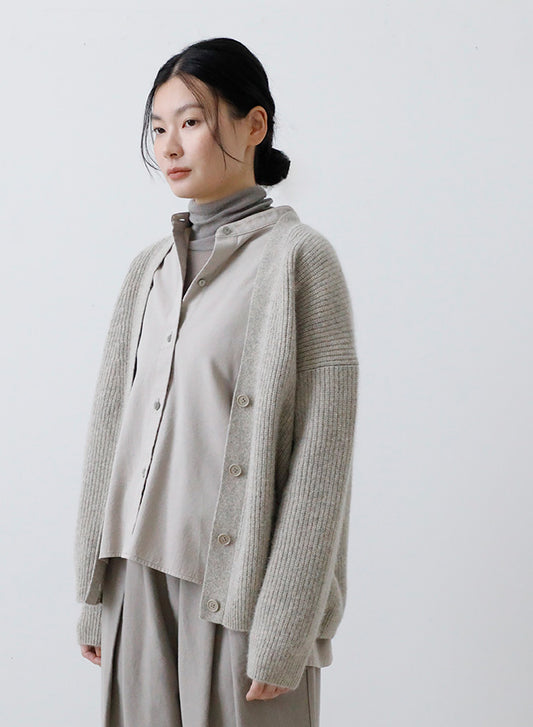 evam eva Wool Cardigan - Beige