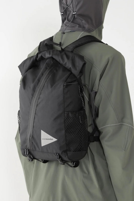 And Wander ECOPAK 18L Backpack - Black