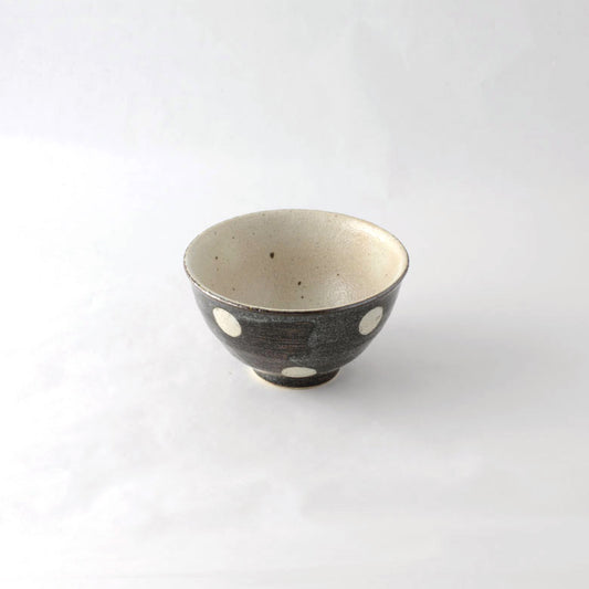 Studio M Polka Dots (Mizutama) Bowl - Black