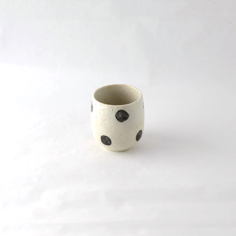 Studio M Polka Dots (Mizutama) Cup - White