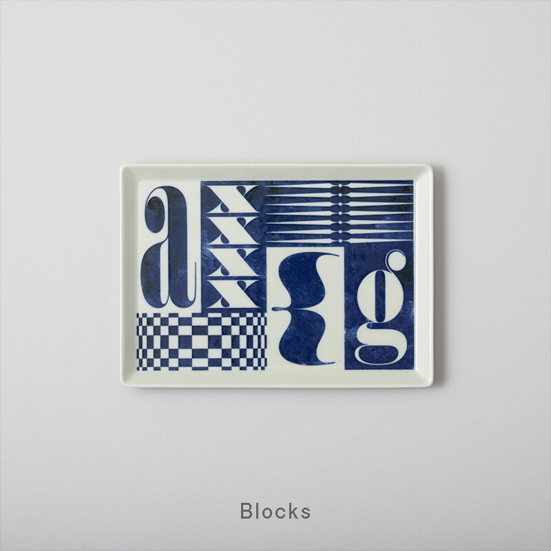 HASAMI Family Collection SEASON 01 SQUARE PLATE/Block