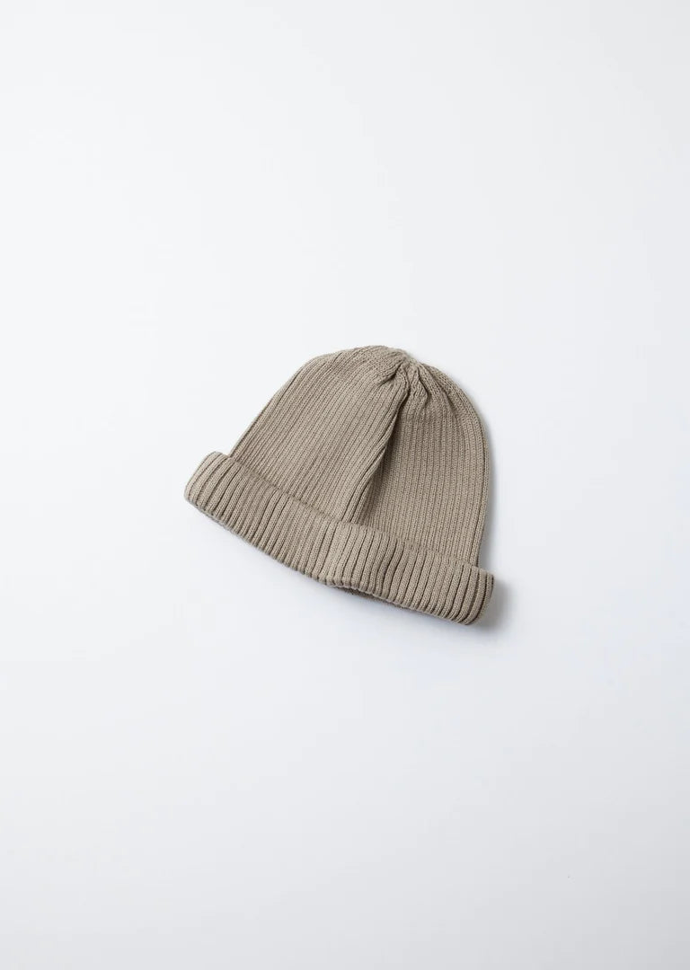 Rototo Cotton Rollup Beanie (Grayge)