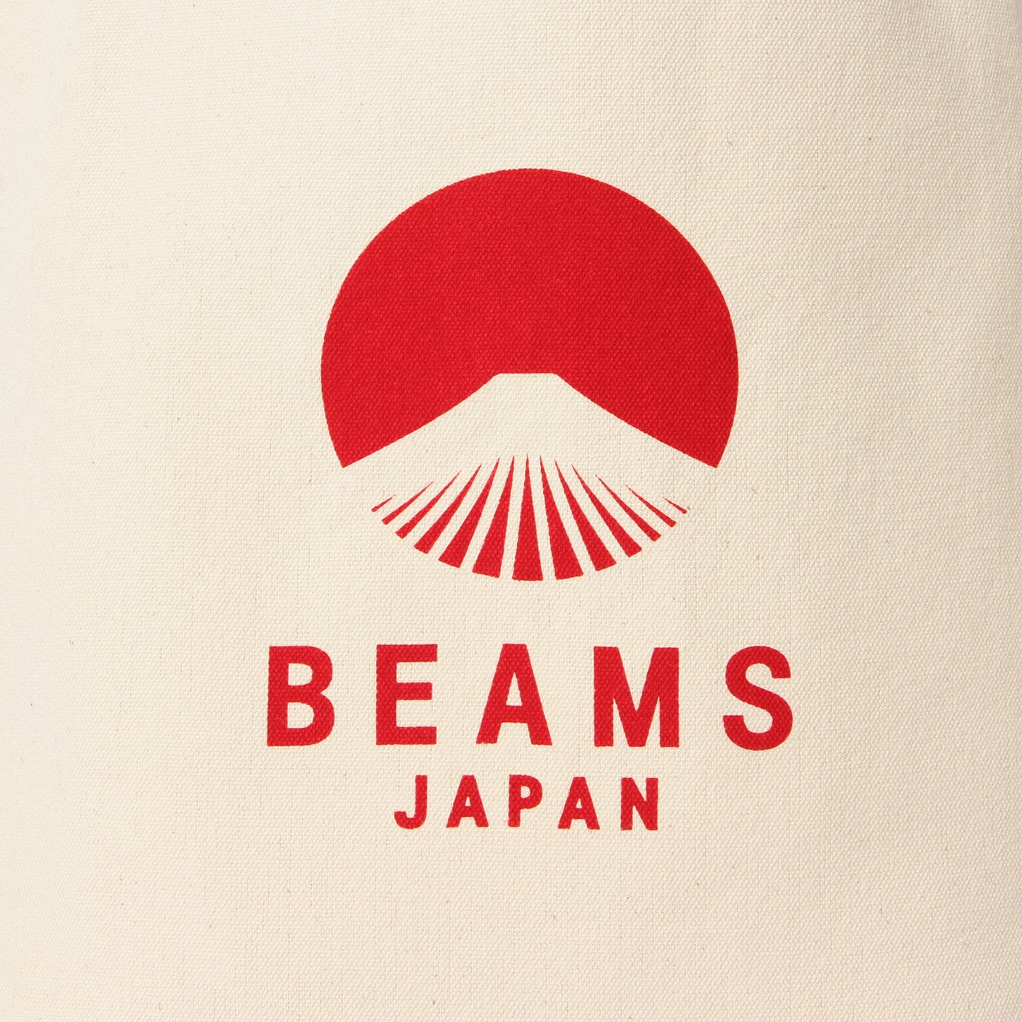EVERGREEN WORKS X BEAMS Japan Tote Bag (White X Red)