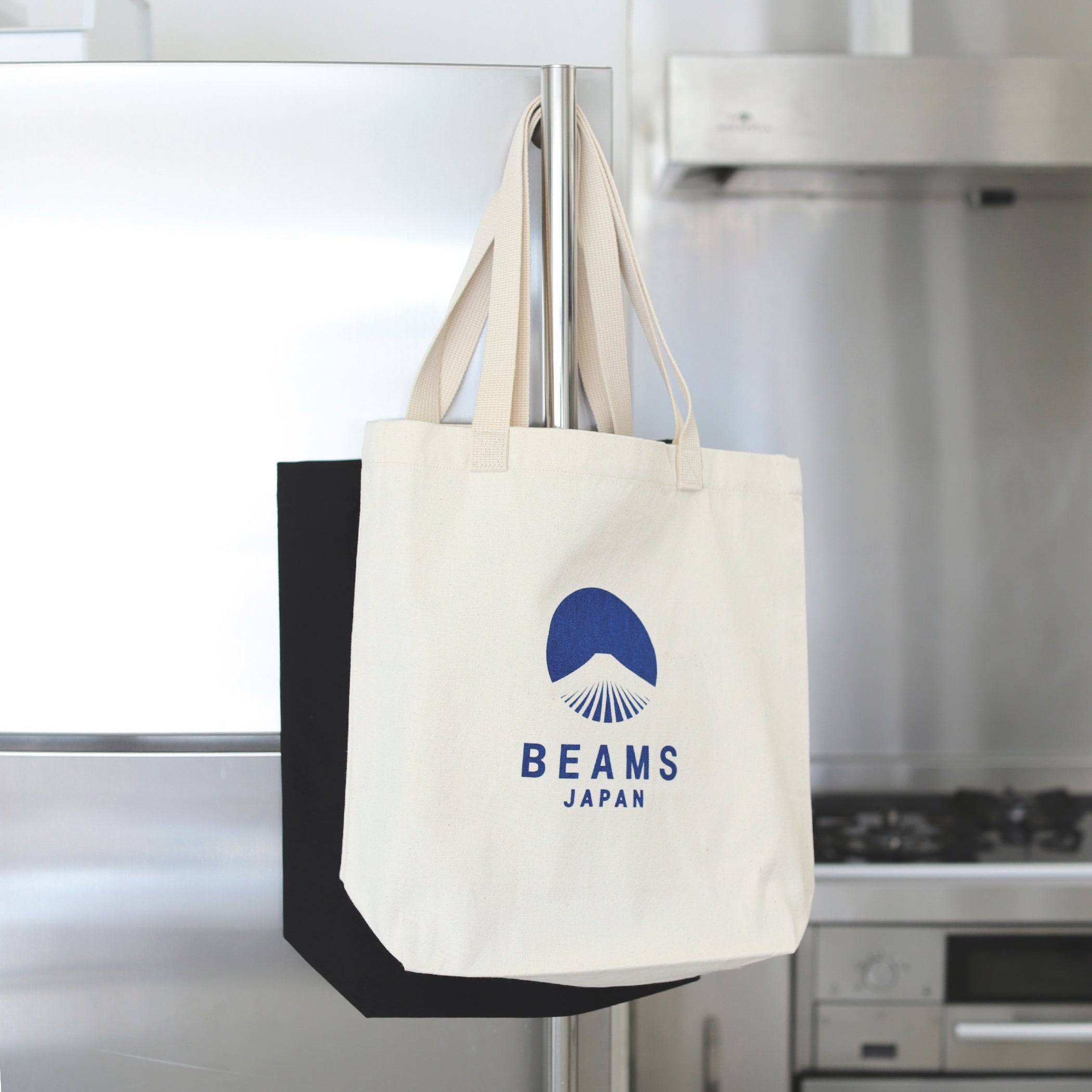 EVERGREEN WORKS X BEAMS Japan Tote Bag (White X Indigo) – Out & About