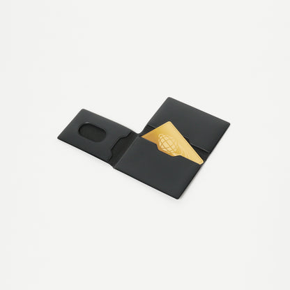 HIGHTIDE × BEAMS Japan 3-pocket Card Case - Black