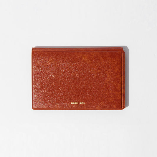 HIGHTIDE × BEAMS Japan 3-pocket Card Case - Brown