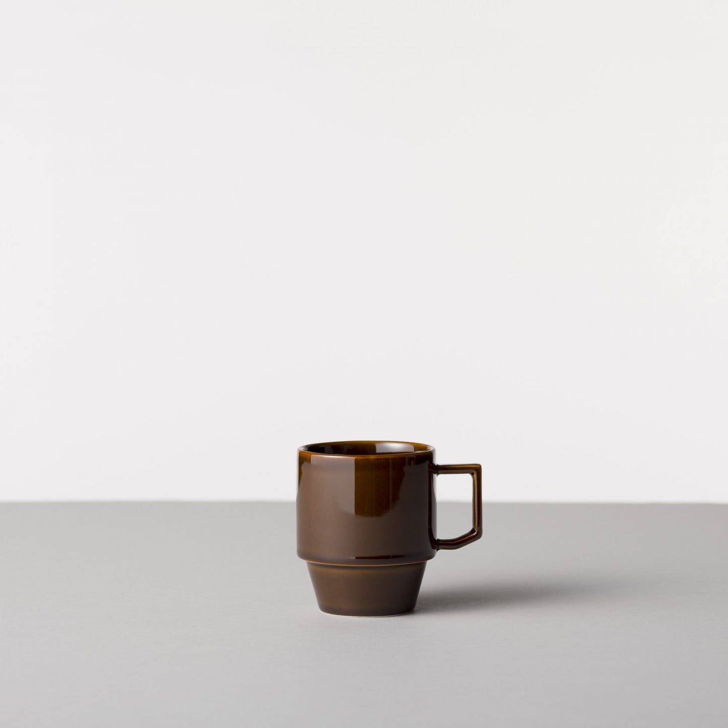 Maruhiro Hasami Blockmug Brown