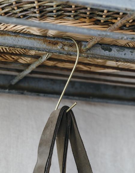 Fog Linen Work Brass Hook (Size M)