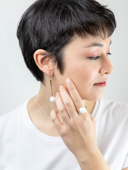 Minori Takagi Pastel Glass Earrings