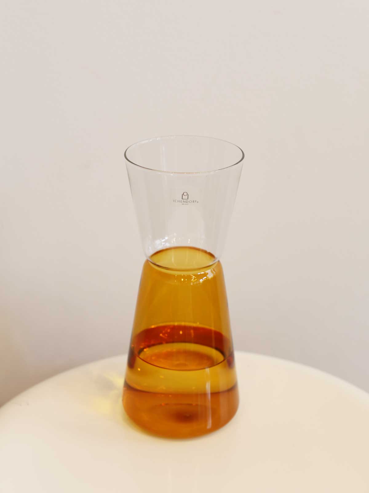 ICHENDORF Milano High Rise Pitcher+Glass Set (Amber/Clear)