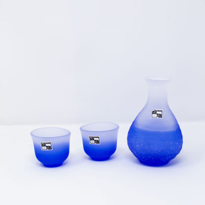 HIROTA "Fubuki/吹雪" Sake Set (Blue)