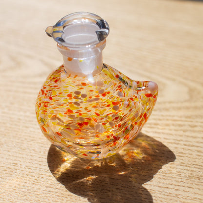 Hirota Bird Shape Soy Sauce Dispenser - Orange