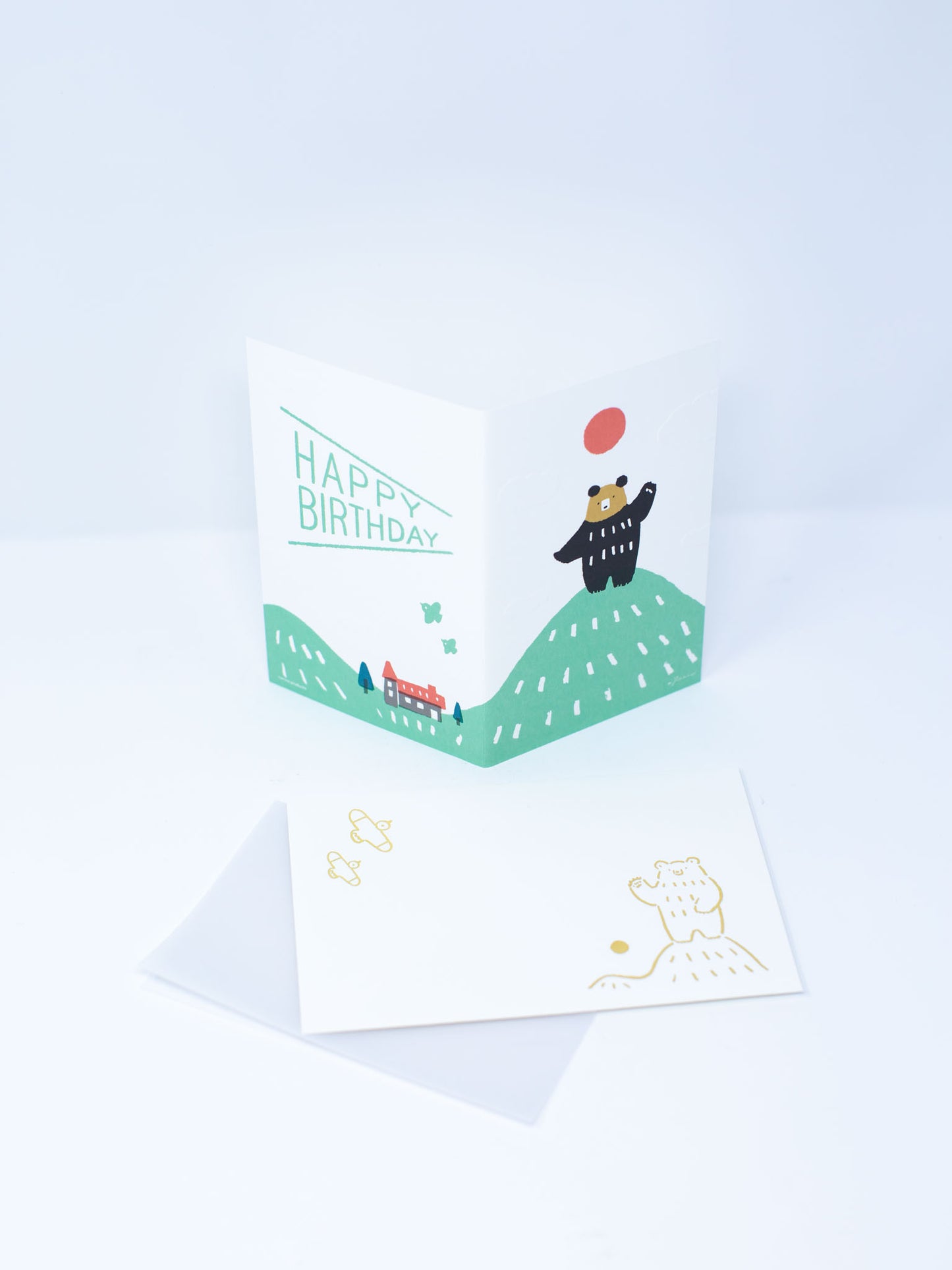 Masao Takahata Birthday Card - Bear