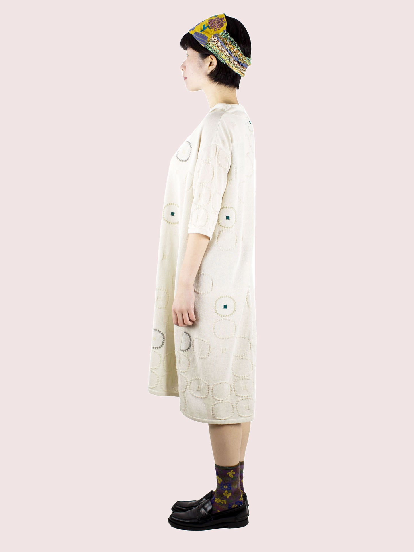[50% off] Fuga Fuga Knitted Dress - Ivory