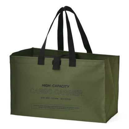 HIGHTIDE Cargo Bag: Large (Khaki/Yellow)