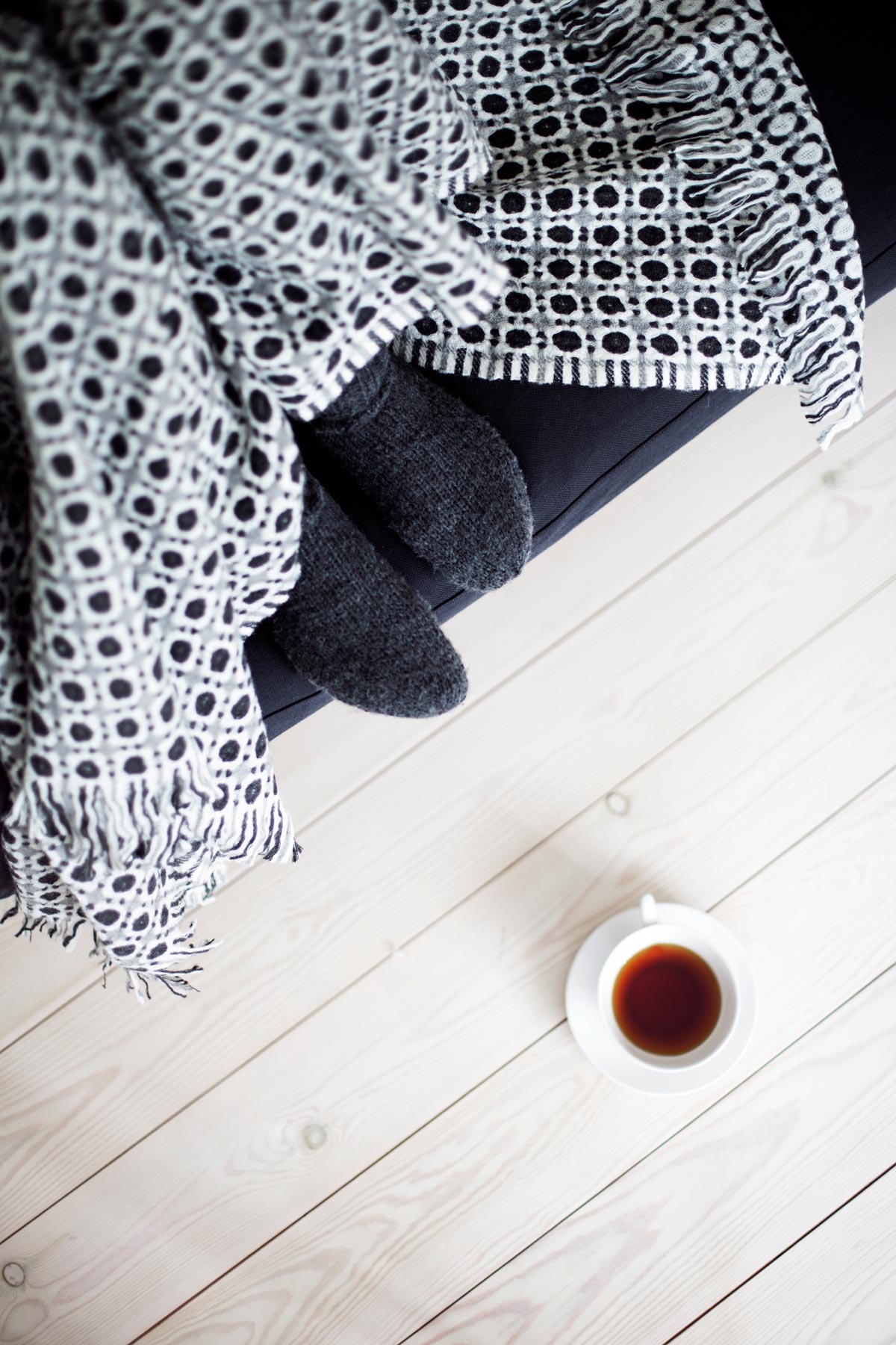 Lapuan Kankurit CROWN Wool Blanket - Blue