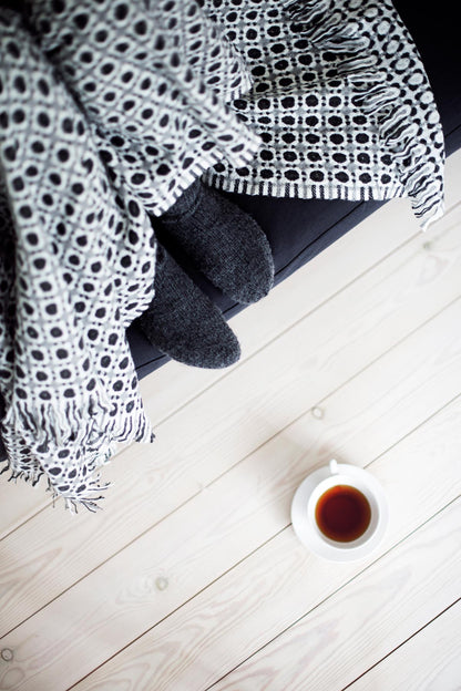 Lapuan Kankurit CROWN Wool Blanket - Blue